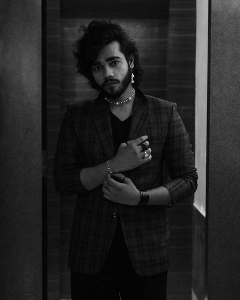 Dramatic black-and-white portrait — fine-art photography, West Lafayette Indiana