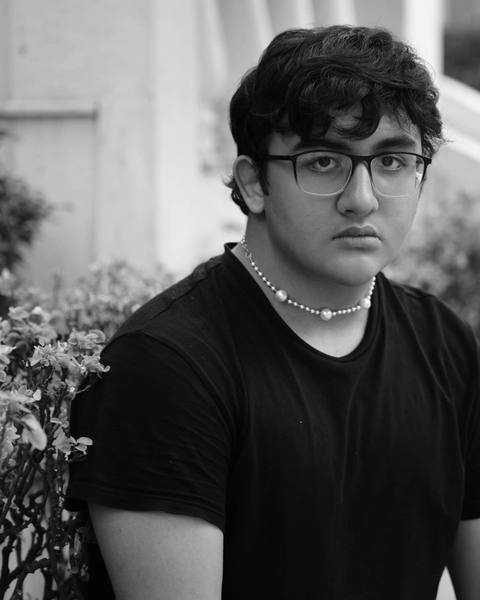 Moody studio portrait — editorial personal brand photography, Lafayette IN