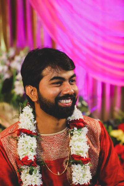 Candid portrait of the groom — Indian wedding event photography by byag.studio